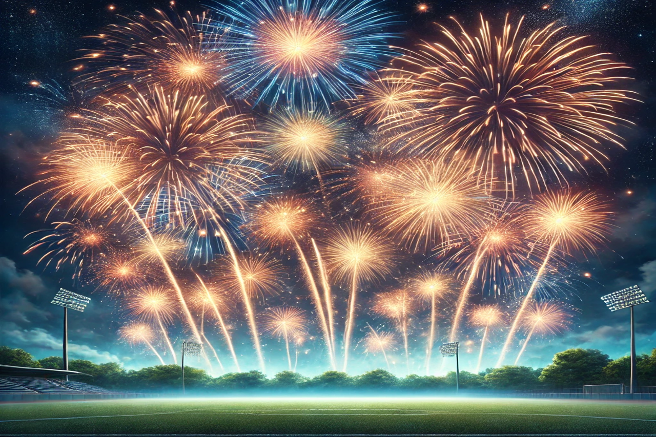 夜空の花火