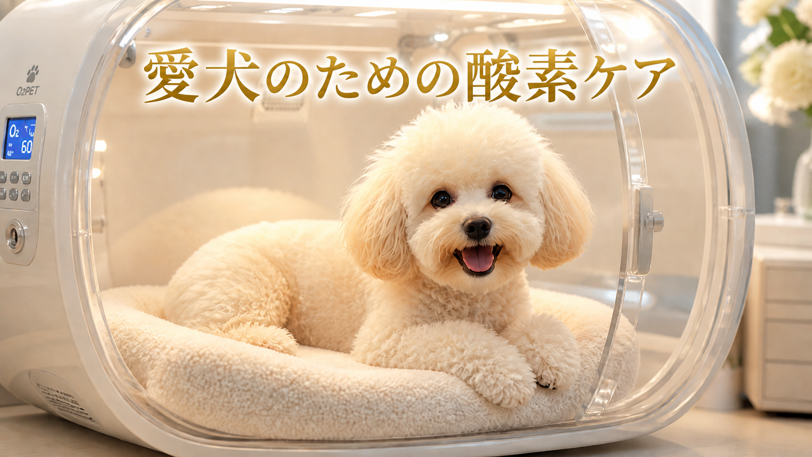 愛犬のための酸素ケア