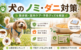 犬のノミ・ダニ対策