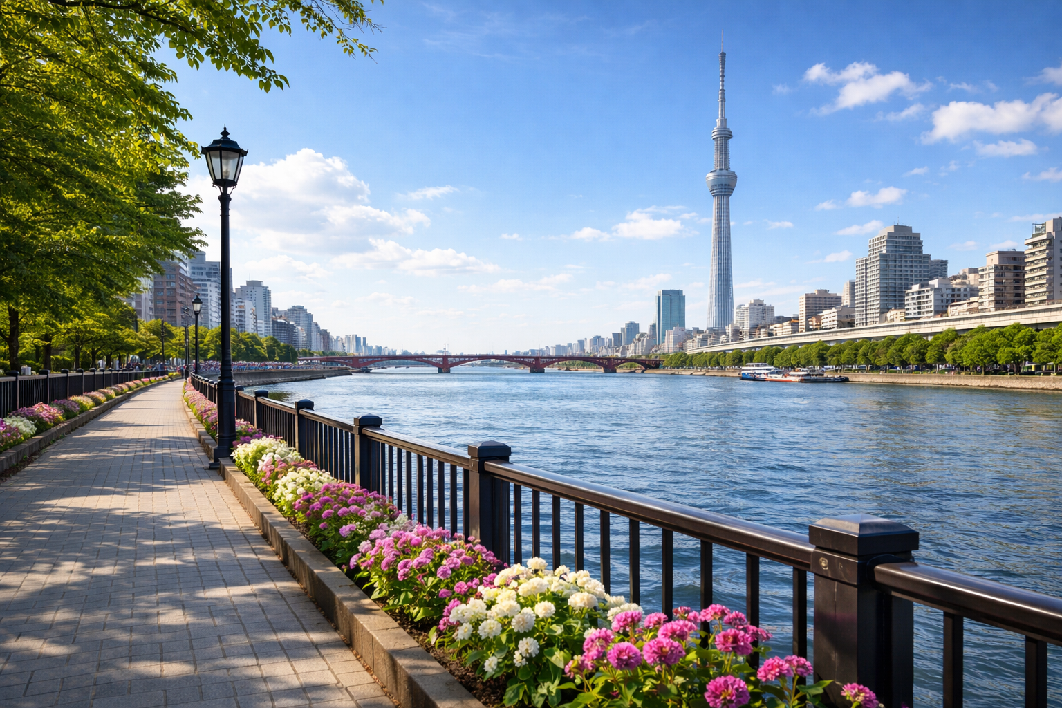 隅田川テラスのイメージ