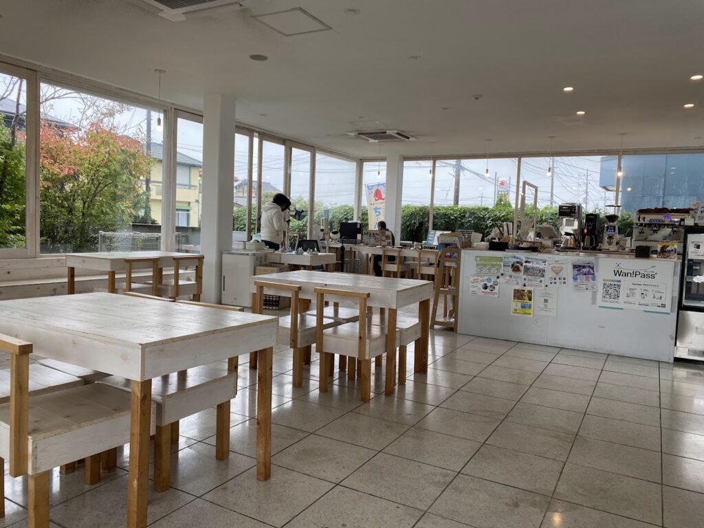 茂原珈琲の店内風景