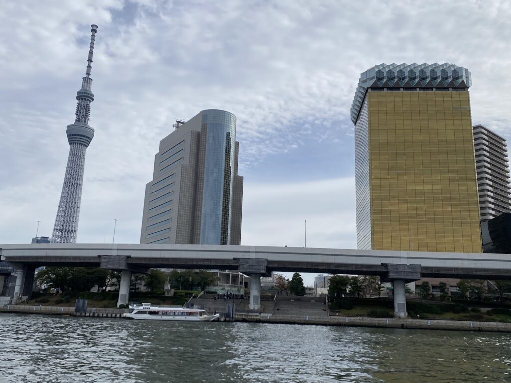 隅田川とスカイツリー