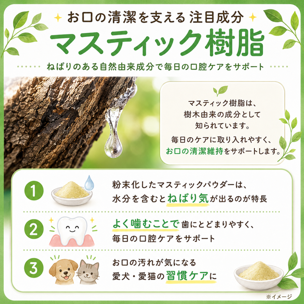 マスティック樹脂