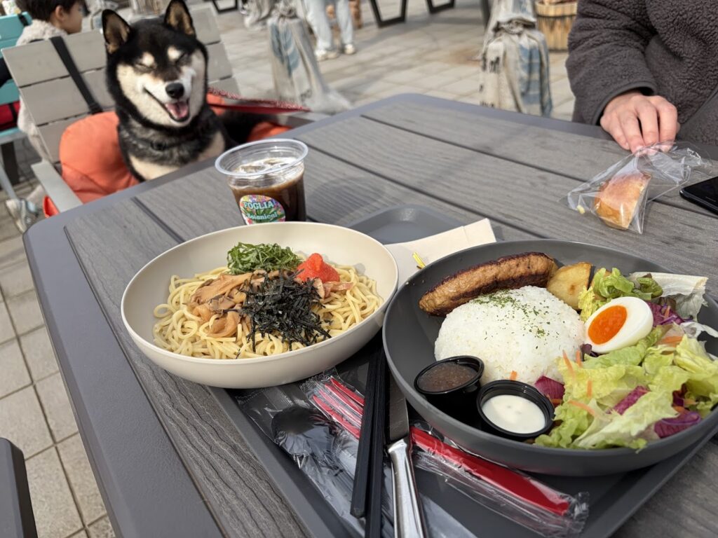 FOGLIA Botanical Park Cafeのテラス席