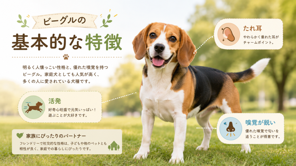 ビーグルの基本的な特徴