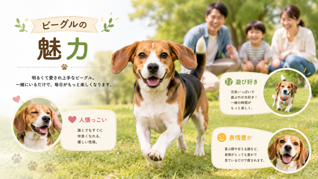 ビーグルの魅力